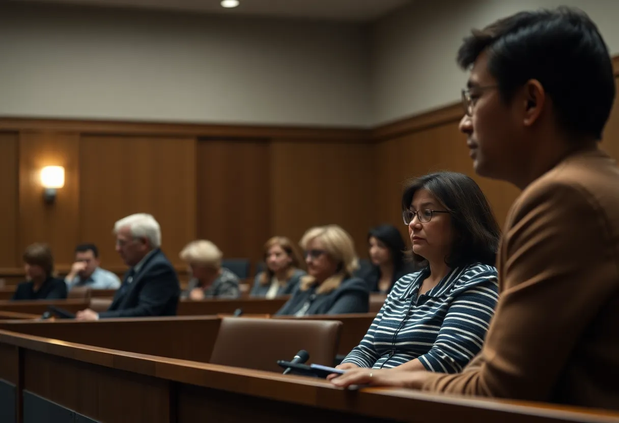 Highland Park Shooter Sentencing Courtroom