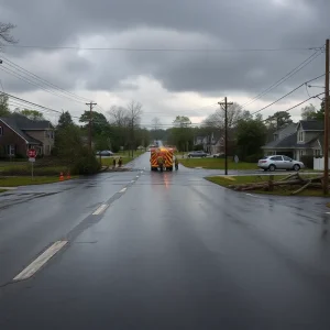 Aftermath of Severe Weather in Tennessee